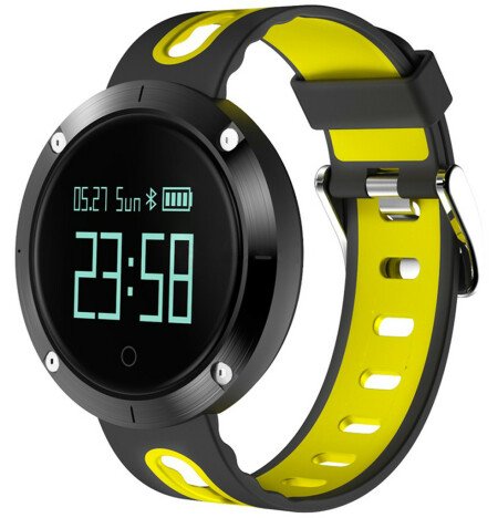 Bratara Fitness iUni DM58 Plus, Waterproof, Display OLED, Ceas, Pedometru, Monitorizare puls, Notifi