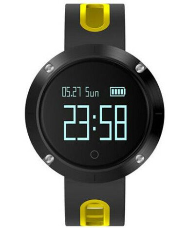 Bratara Fitness iUni DM58 Plus, Waterproof, Display OLED, Ceas, Pedometru, Monitorizare puls, Notifi