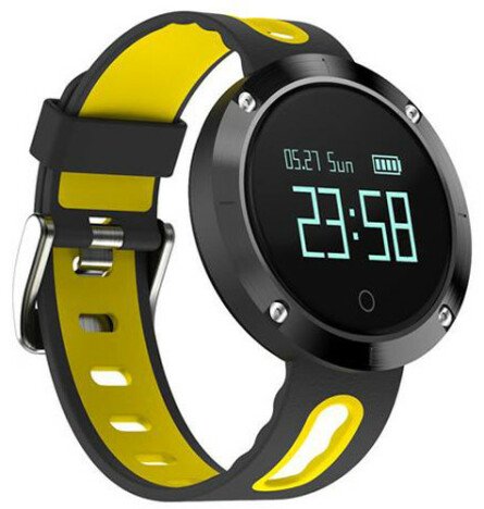 Bratara Fitness iUni DM58 Plus, Waterproof, Display OLED, Ceas, Pedometru, Monitorizare puls, Notifi